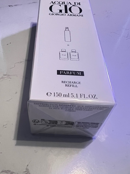 AUTHENTIC ACQUA DI GIO PARFUM REFILL - 5.1 OZ / 150 ML - Picture 7 of 9